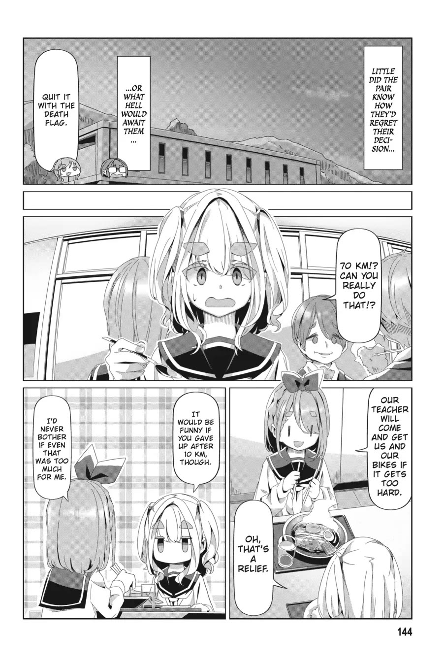 Yurucamp Chapter 81 page 12 - Chapter 81: The OEC's Cycling Camp Plan