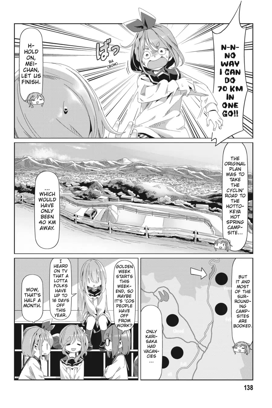 Yurucamp Chapter 81 page 6 - Chapter 81: The OEC's Cycling Camp Plan