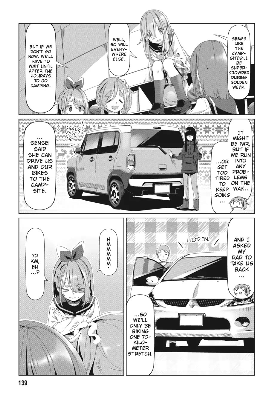 Yurucamp Chapter 81 page 7 - Chapter 81: The OEC's Cycling Camp Plan
