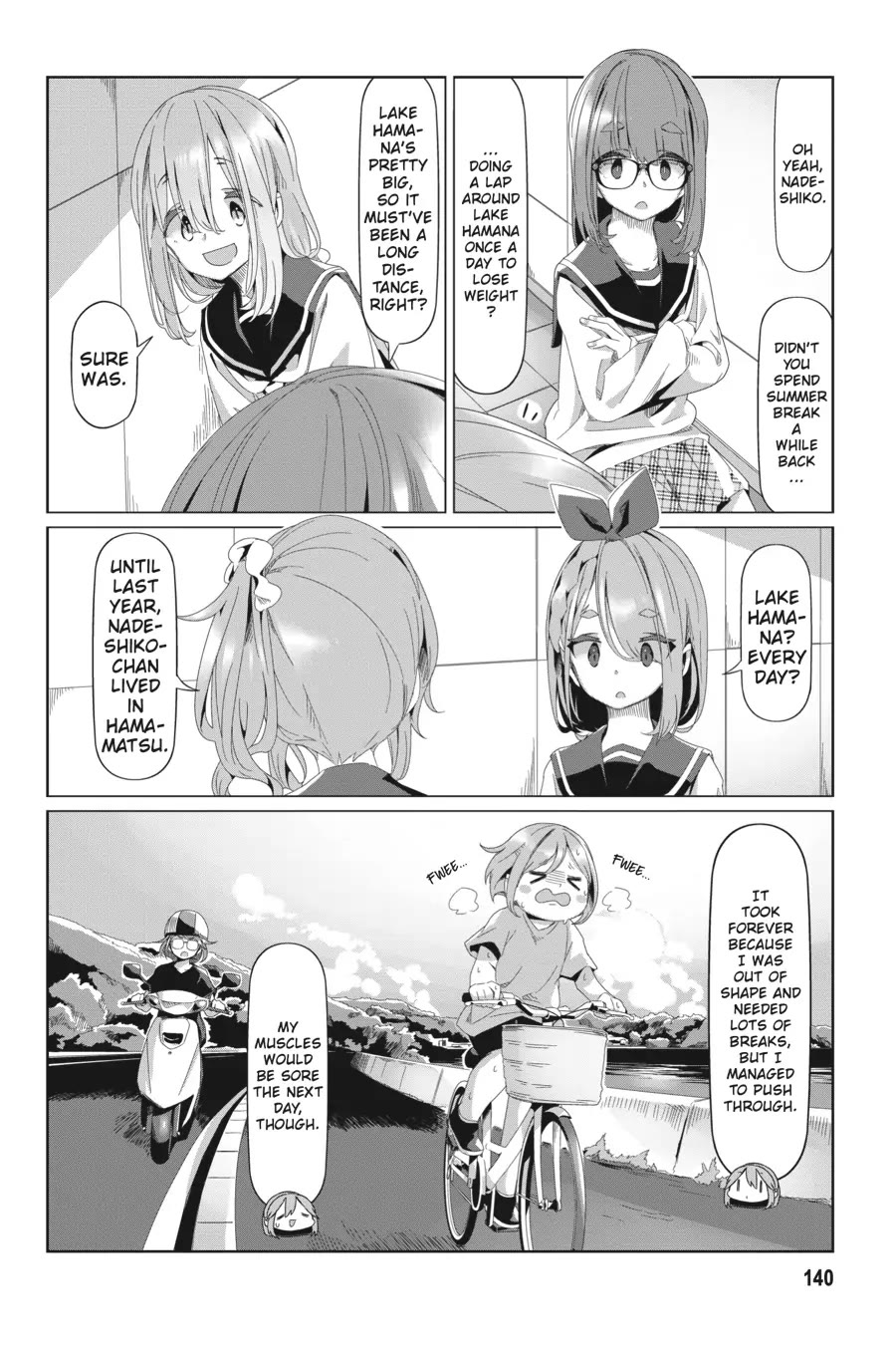 Yurucamp Chapter 81 page 8 - Chapter 81: The OEC's Cycling Camp Plan
