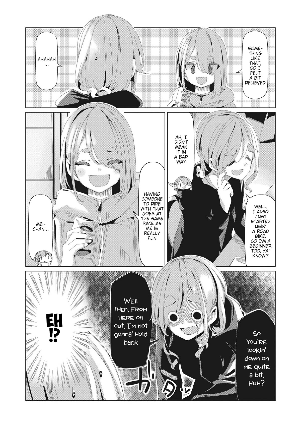 Yurucamp Chapter 82 page 11 - Chapter 82: Inuko and Mei's Cycling Road Trip across Yamanashi