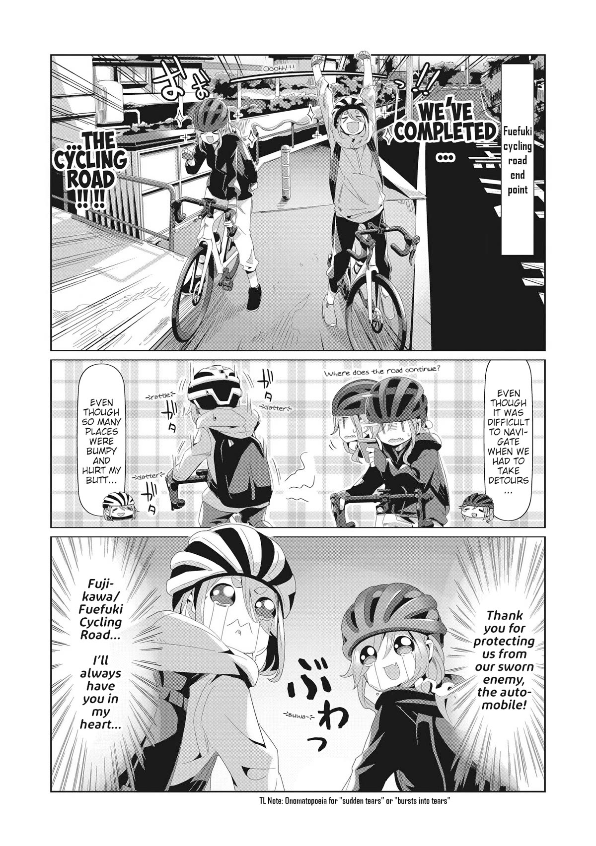 Yurucamp Chapter 82 page 18 - Chapter 82: Inuko and Mei's Cycling Road Trip across Yamanashi