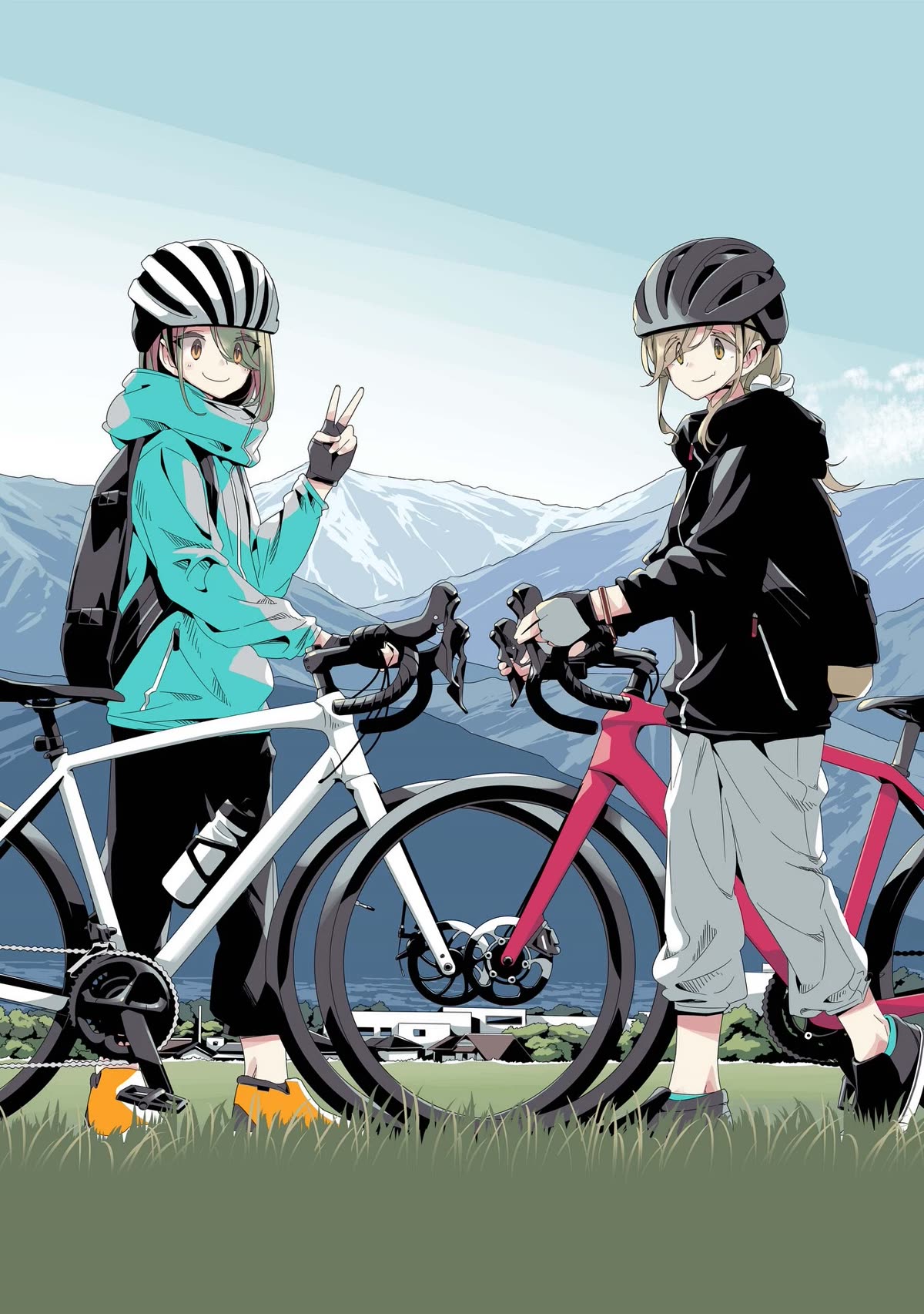 Yurucamp Chapter 82 page 5 - Chapter 82: Inuko and Mei's Cycling Road Trip across Yamanashi