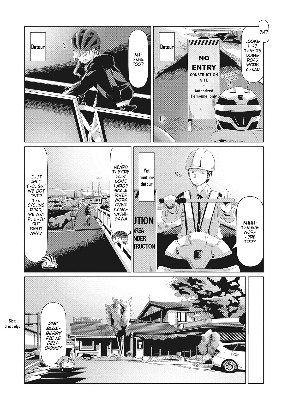 Yurucamp Chapter 82 page 7 - Chapter 82: Inuko and Mei's Cycling Road Trip across Yamanashi