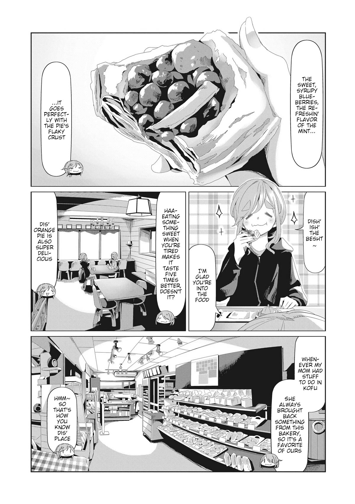 Yurucamp Chapter 82 page 8 - Chapter 82: Inuko and Mei's Cycling Road Trip across Yamanashi