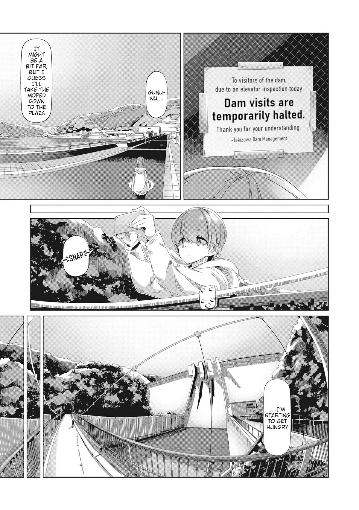 Yurucamp Chapter 83 page 12 - Chapter 83: Chiaki and Minami's Non-Alcoholic Karisaka Camp