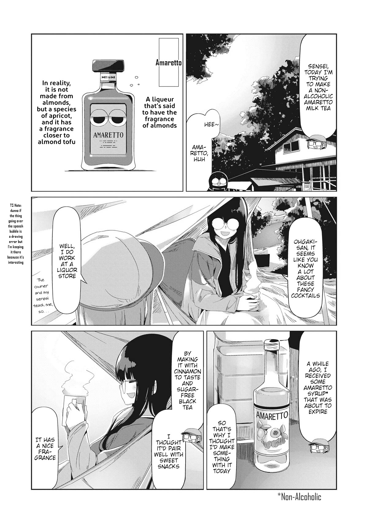 Yurucamp Chapter 83 page 13 - Chapter 83: Chiaki and Minami's Non-Alcoholic Karisaka Camp
