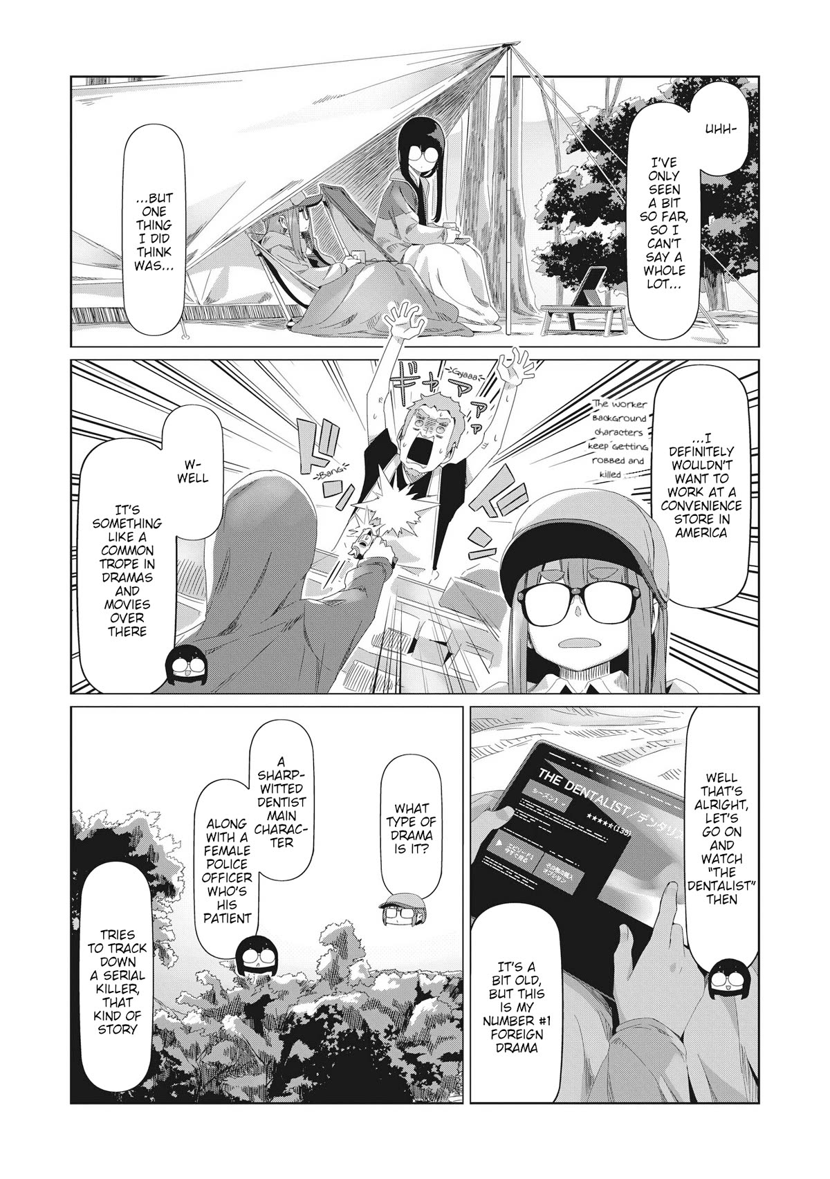 Yurucamp Chapter 83 page 21 - Chapter 83: Chiaki and Minami's Non-Alcoholic Karisaka Camp