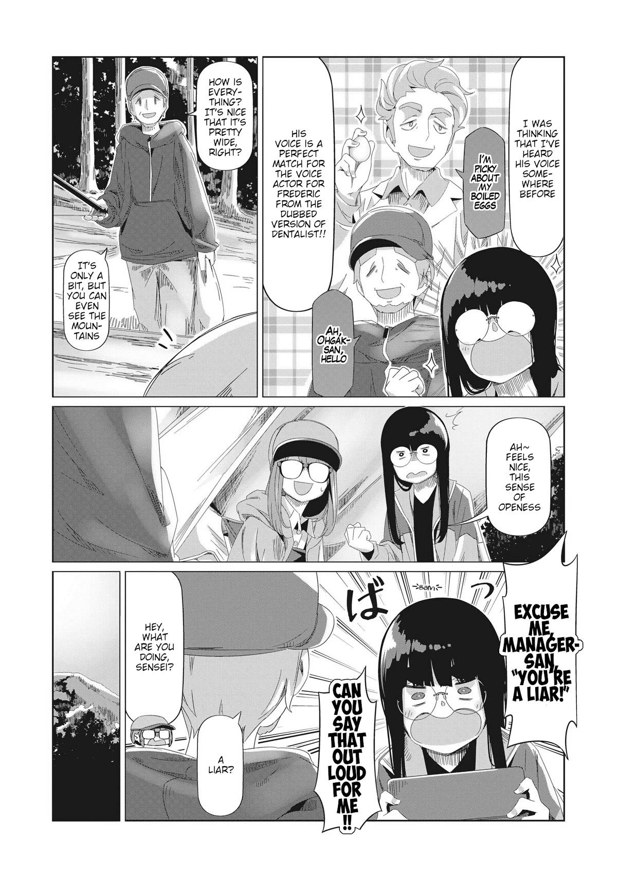 Yurucamp Chapter 83 page 23 - Chapter 83: Chiaki and Minami's Non-Alcoholic Karisaka Camp