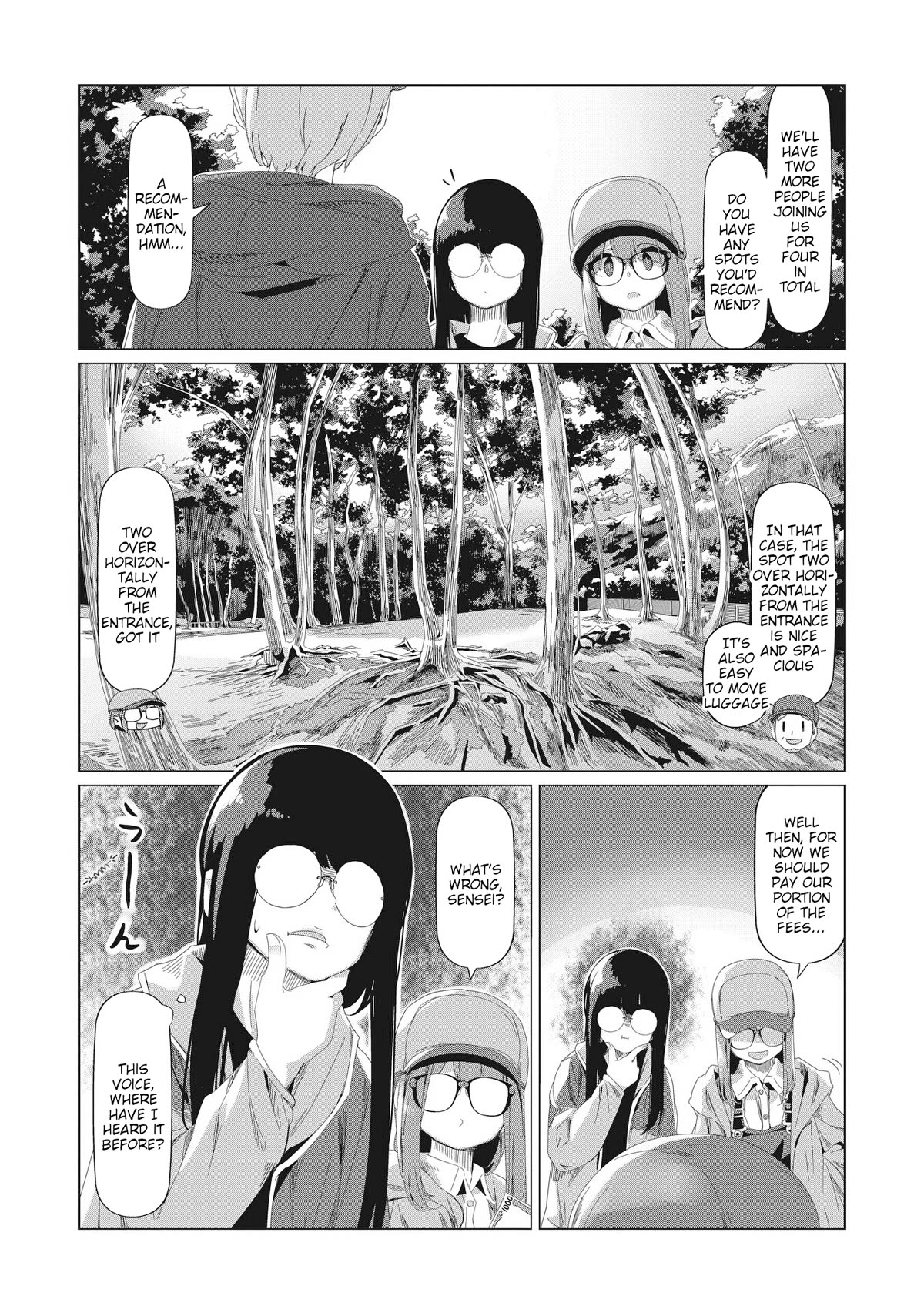 Yurucamp Chapter 83 page 3 - Chapter 83: Chiaki and Minami's Non-Alcoholic Karisaka Camp