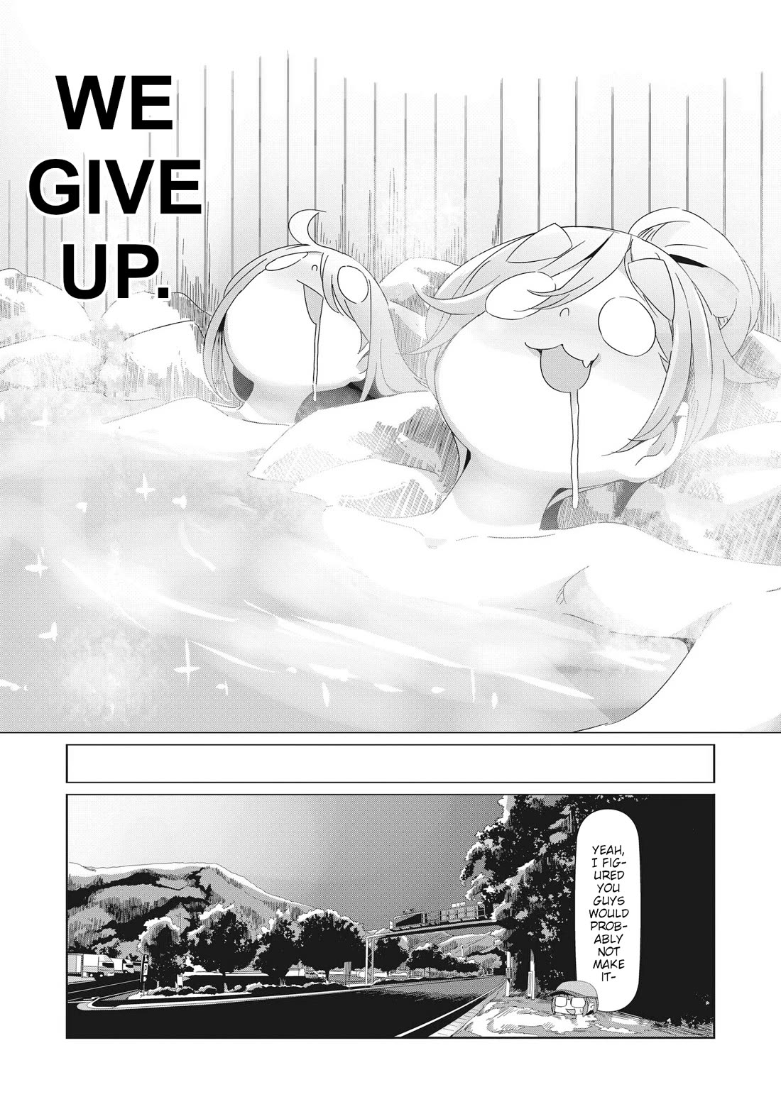 Yurucamp Chapter 84 page 21 - Chapter 84: Full Speed Ahead! Inuko and Mei's Karisaka Hill Climb