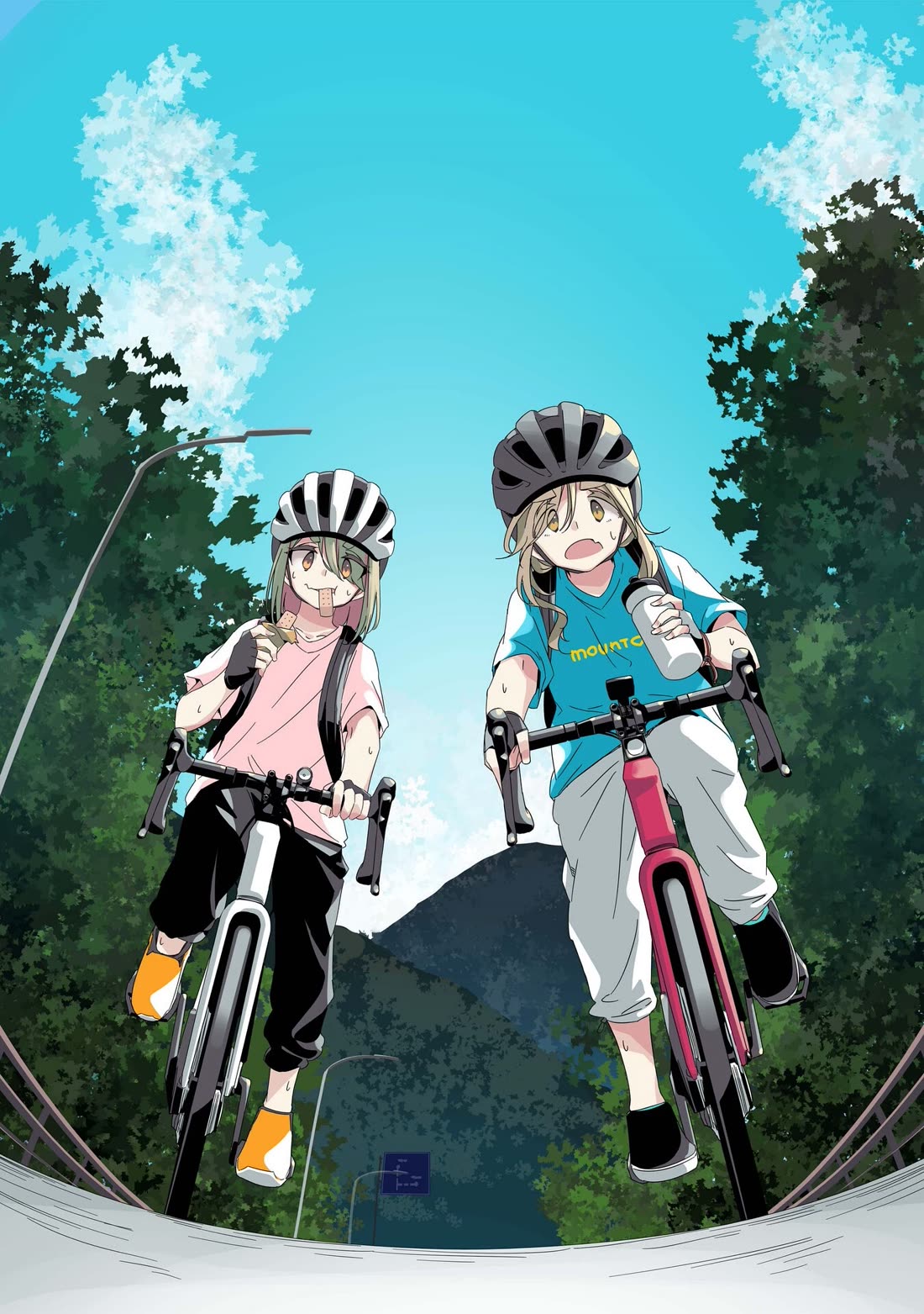 Yurucamp Chapter 84 page 3 - Chapter 84: Full Speed Ahead! Inuko and Mei's Karisaka Hill Climb
