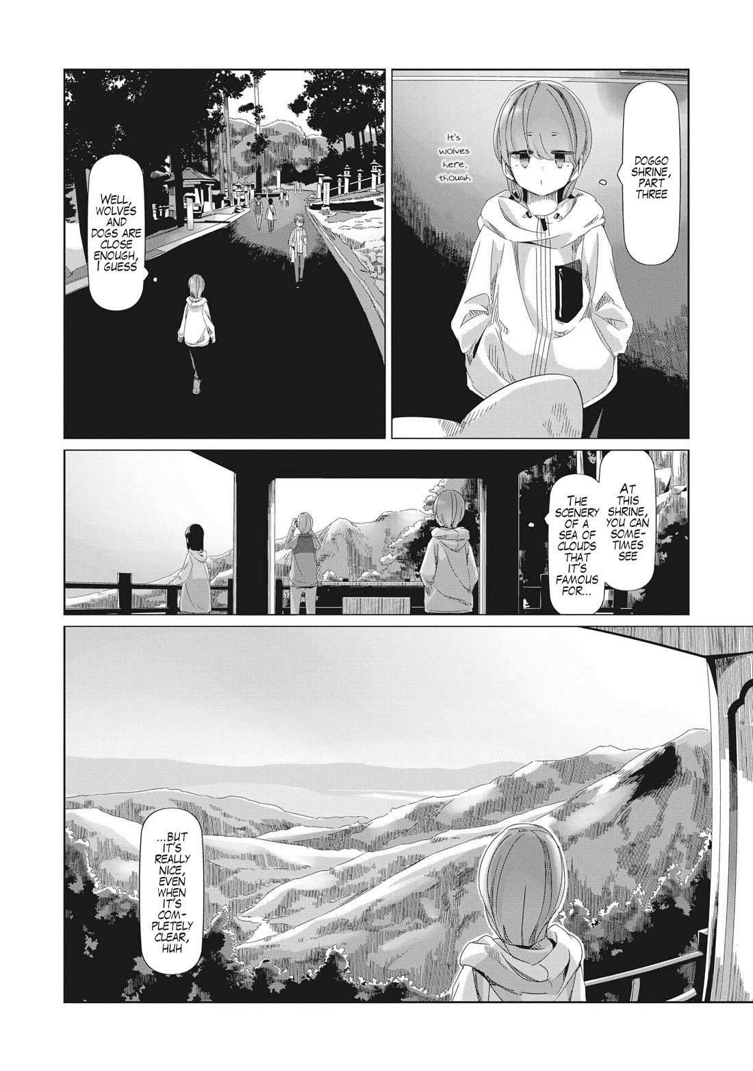 Yurucamp Chapter 84 page 9 - Chapter 84: Full Speed Ahead! Inuko and Mei's Karisaka Hill Climb