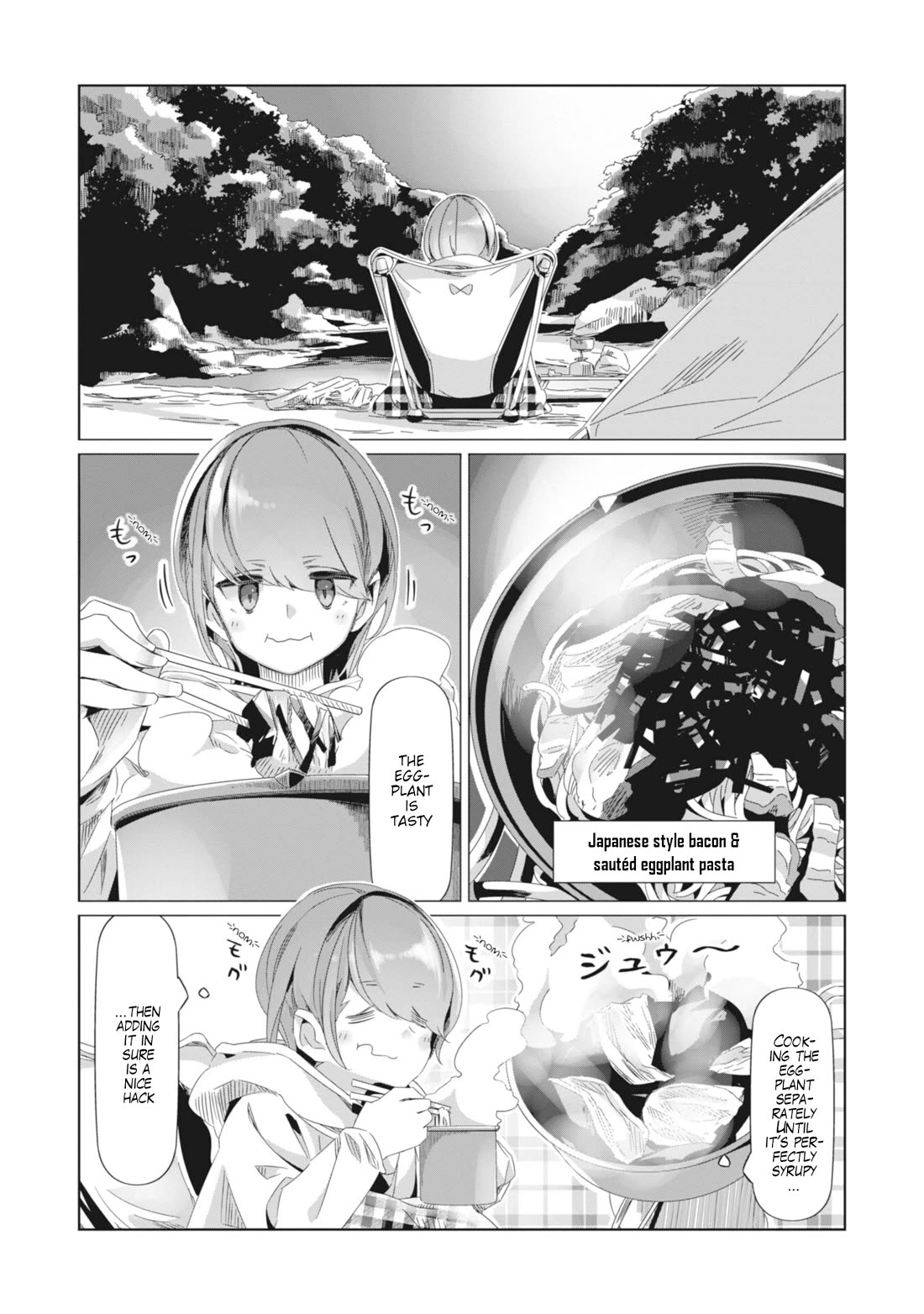 Yurucamp Chapter 85 page 10 - Chapter 85: Empty Stomachs and Dinner at Karisaka