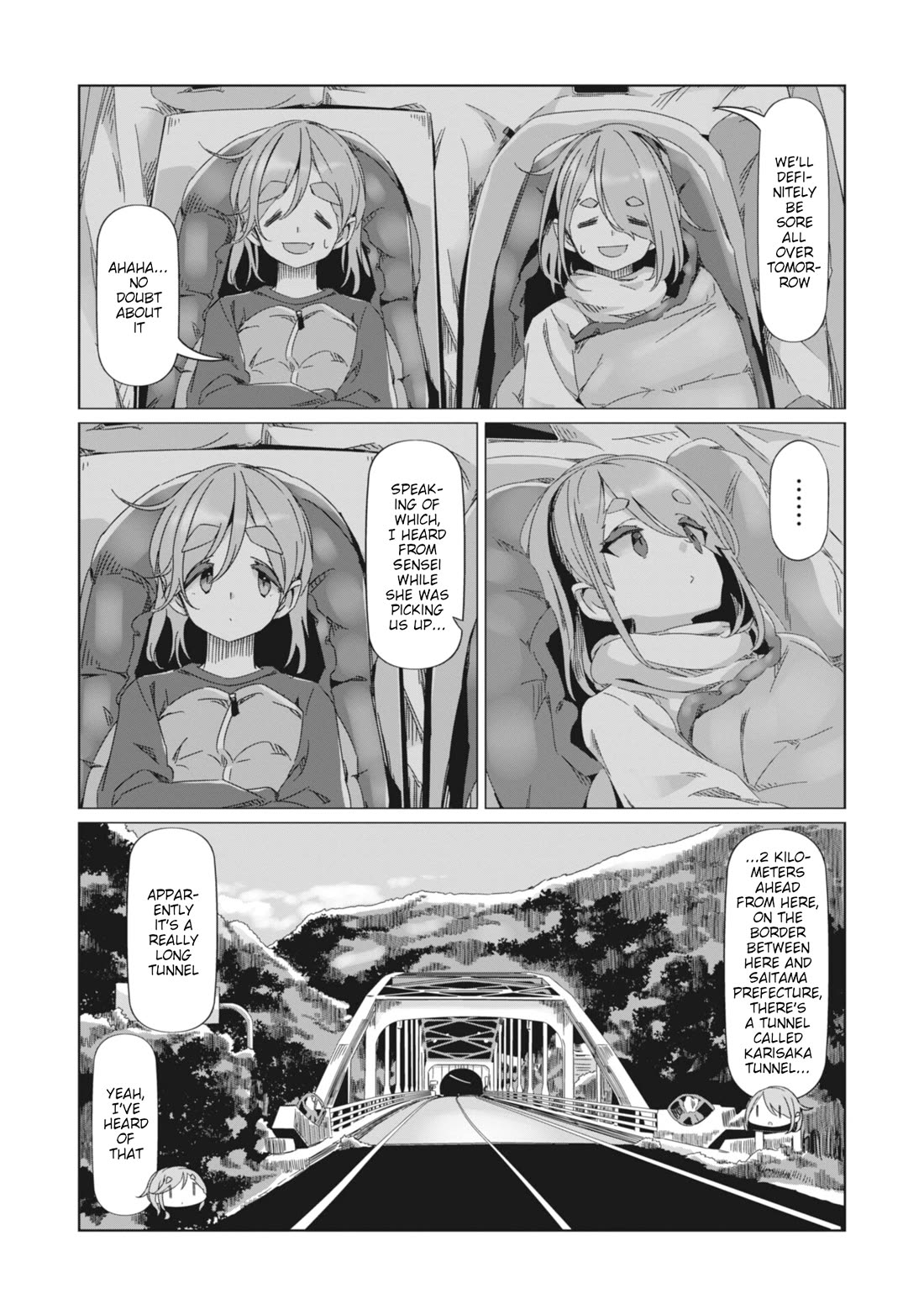 Yurucamp Chapter 85 page 26 - Chapter 85: Empty Stomachs and Dinner at Karisaka