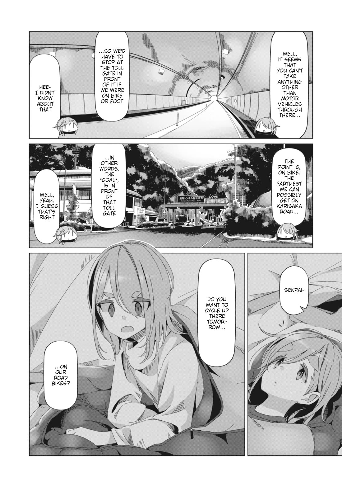 Yurucamp Chapter 85 page 27 - Chapter 85: Empty Stomachs and Dinner at Karisaka