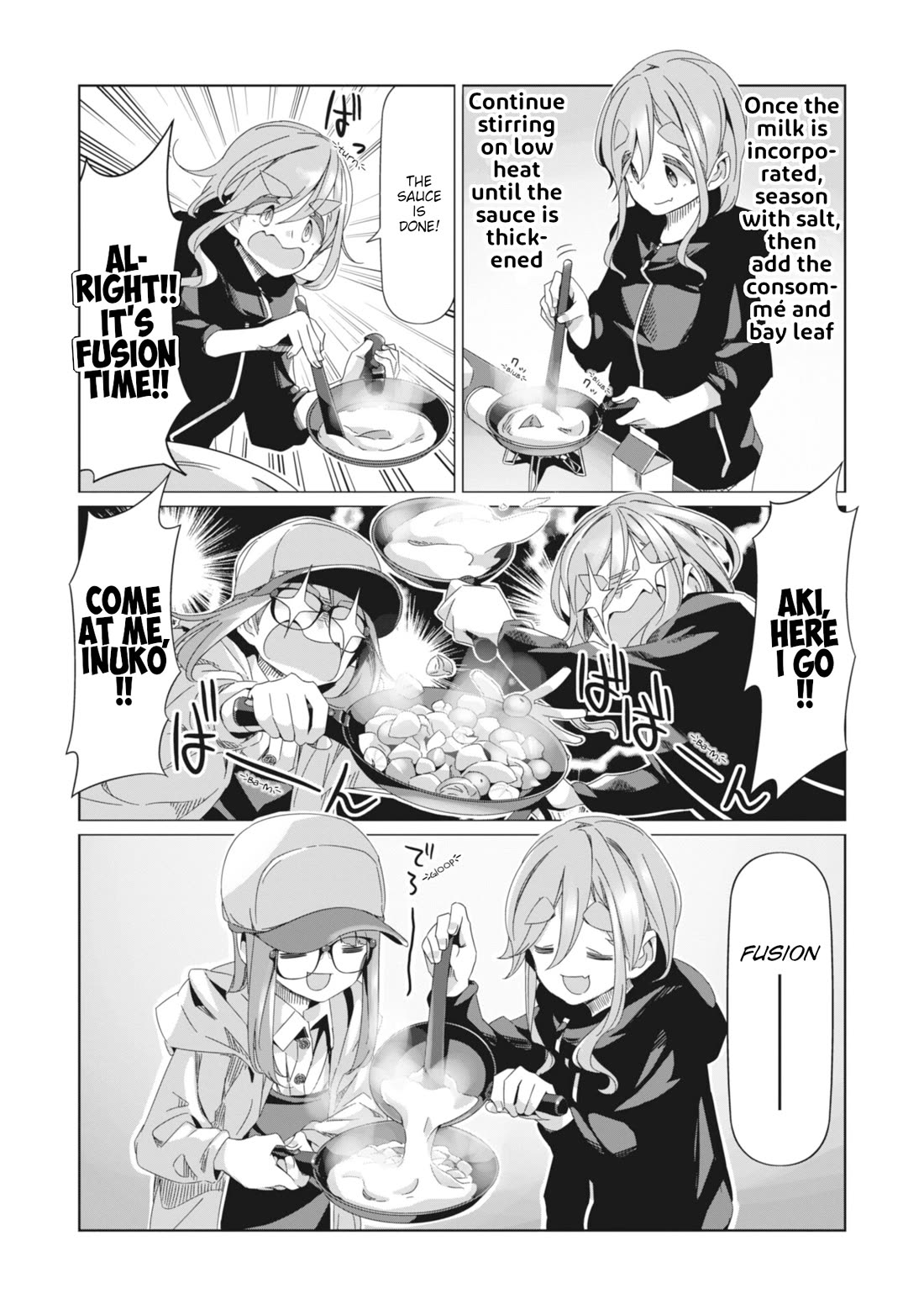 Yurucamp Chapter 85 page 7 - Chapter 85: Empty Stomachs and Dinner at Karisaka