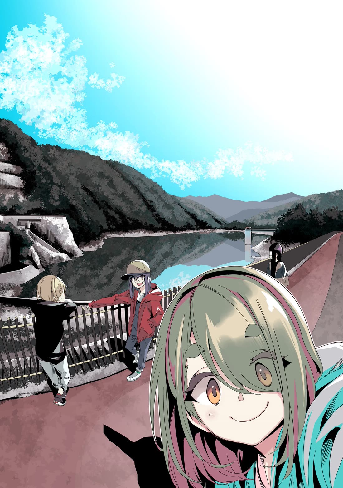 Yurucamp Chapter 87.5 page 18 - Chapter 87.5: Volume 15 Extras + Inu-Inu-Inuko-san!