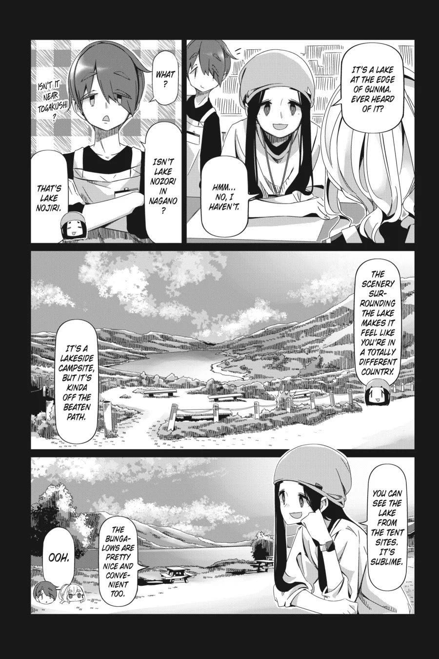 Yurucamp Chapter 88 page 10 - Chapter 88: Farewell, Shimarin's Bun, Until She Grows Her Hair Out Again
