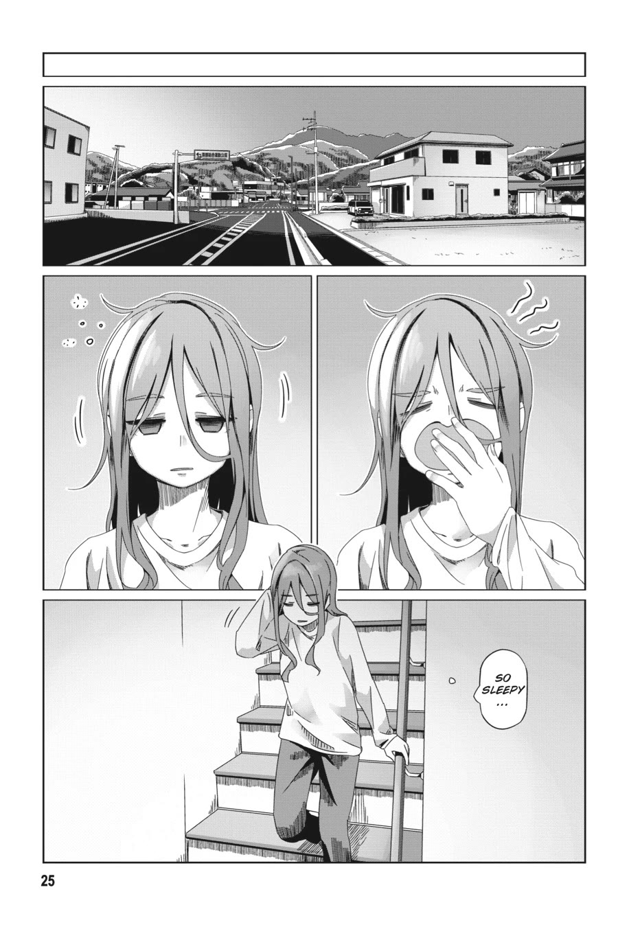 Yurucamp Chapter 88 page 26 - Chapter 88: Farewell, Shimarin's Bun, Until She Grows Her Hair Out Again