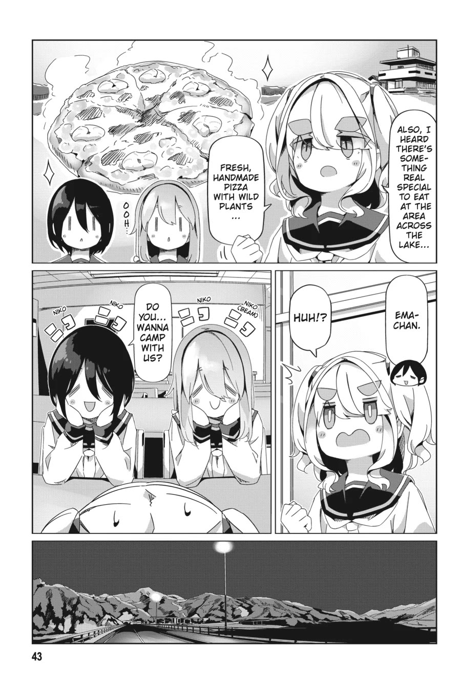 Yurucamp Chapter 89 page 15 - Chapter 89: Nadeshiko's Gunma Solo-Camp Plan