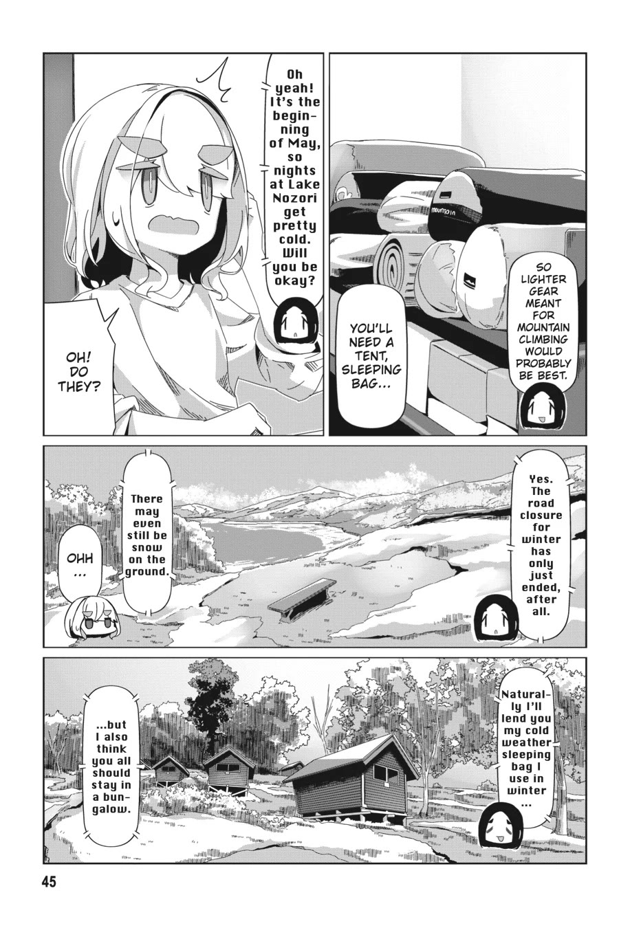 Yurucamp Chapter 89 page 17 - Chapter 89: Nadeshiko's Gunma Solo-Camp Plan