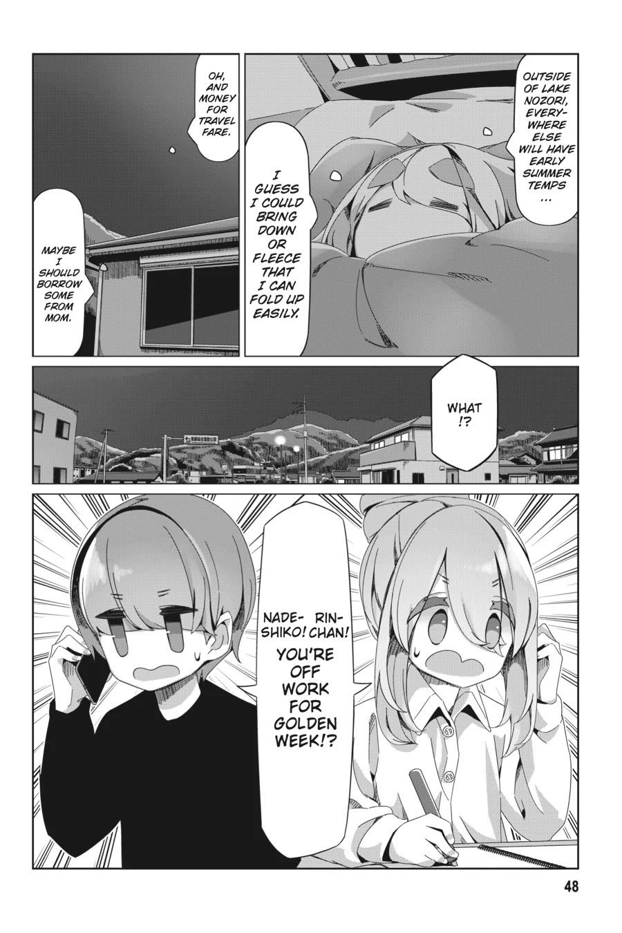 Yurucamp Chapter 89 page 20 - Chapter 89: Nadeshiko's Gunma Solo-Camp Plan