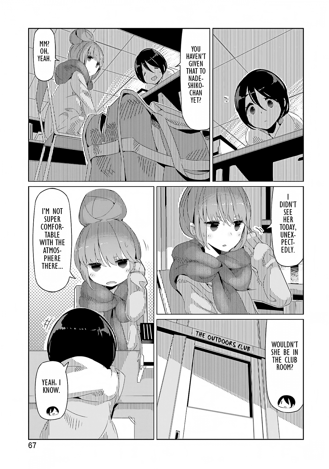 Yurucamp Chapter 9.2 page 15 - Chapter 9 v2 : After-School Souvenirs and Yakiniku Basics