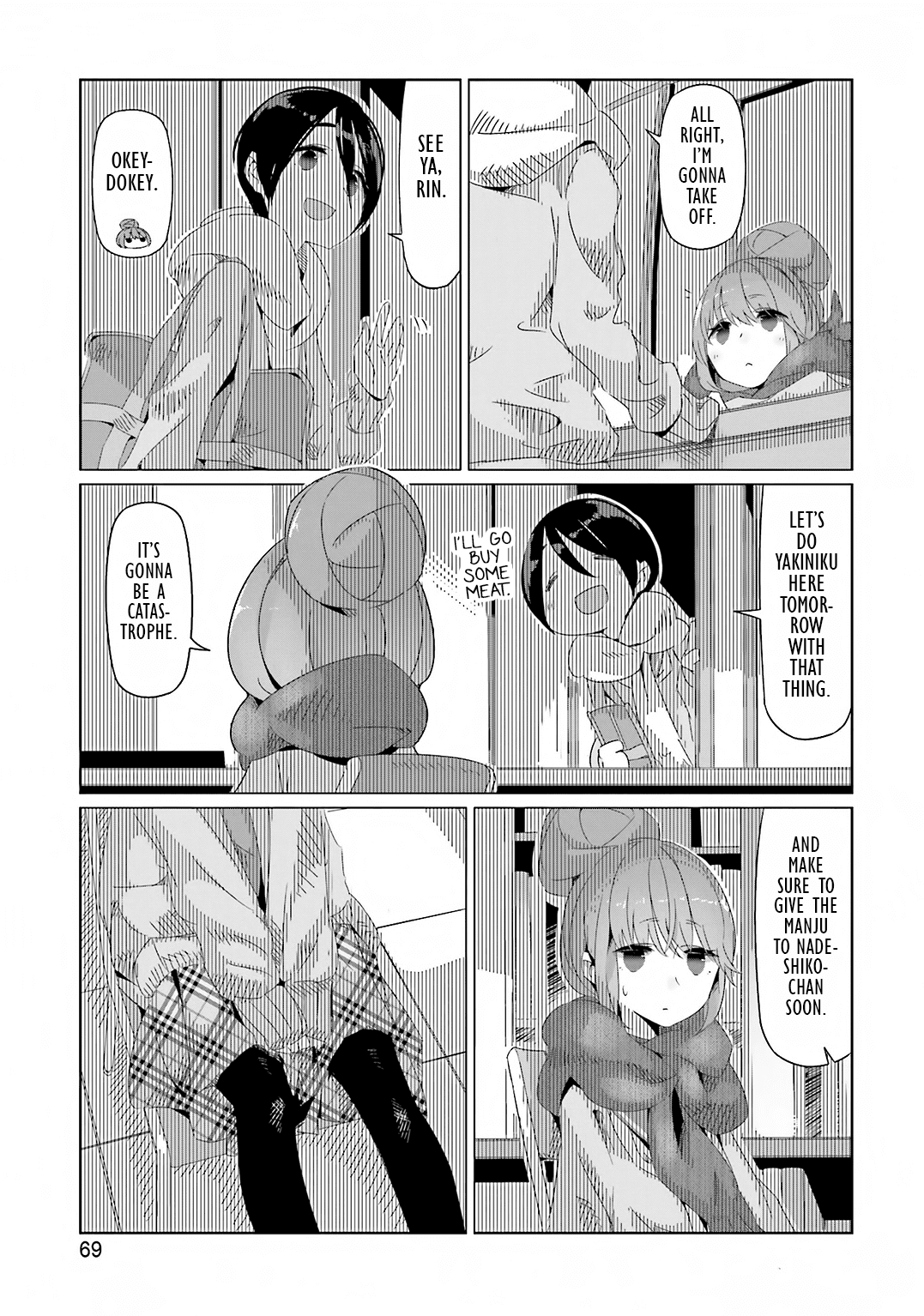 Yurucamp Chapter 9.2 page 17 - Chapter 9 v2 : After-School Souvenirs and Yakiniku Basics