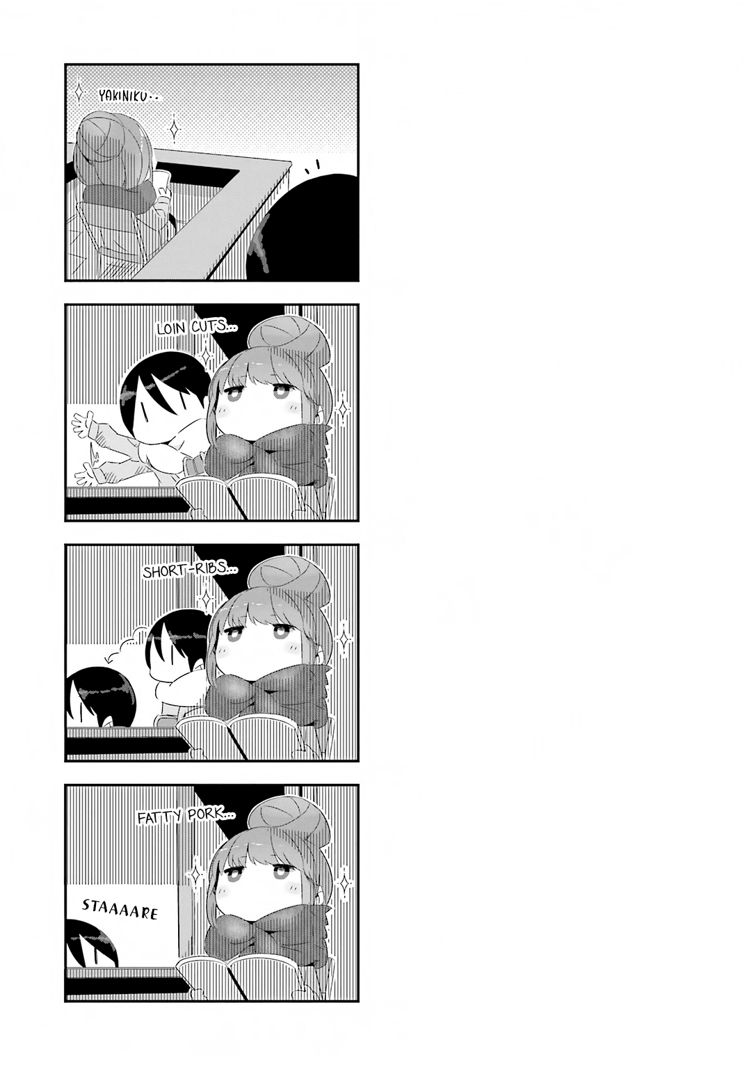 Yurucamp Chapter 9.2 page 25 - Chapter 9 v2 : After-School Souvenirs and Yakiniku Basics