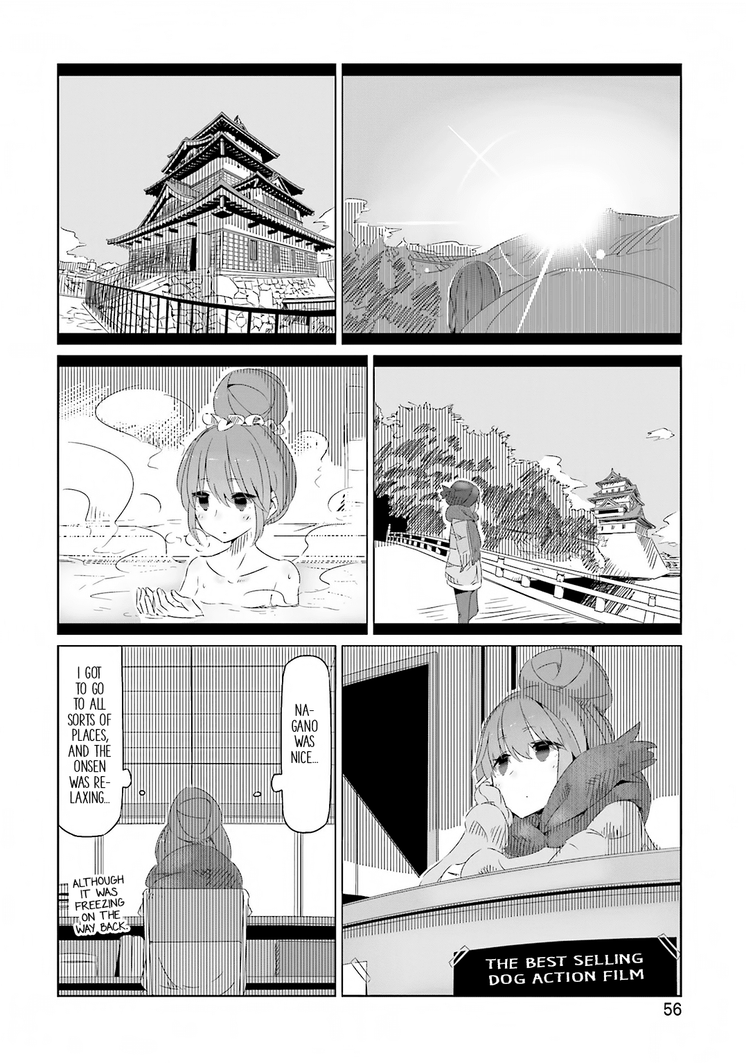 Yurucamp Chapter 9.2 page 4 - Chapter 9 v2 : After-School Souvenirs and Yakiniku Basics