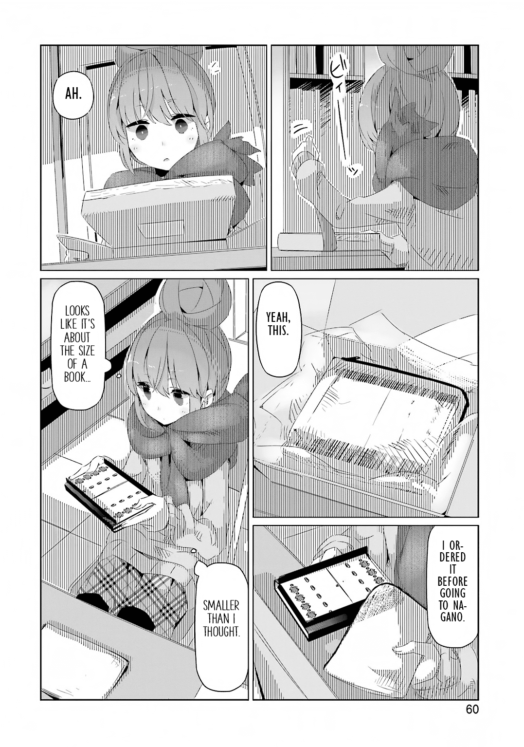 Yurucamp Chapter 9.2 page 8 - Chapter 9 v2 : After-School Souvenirs and Yakiniku Basics