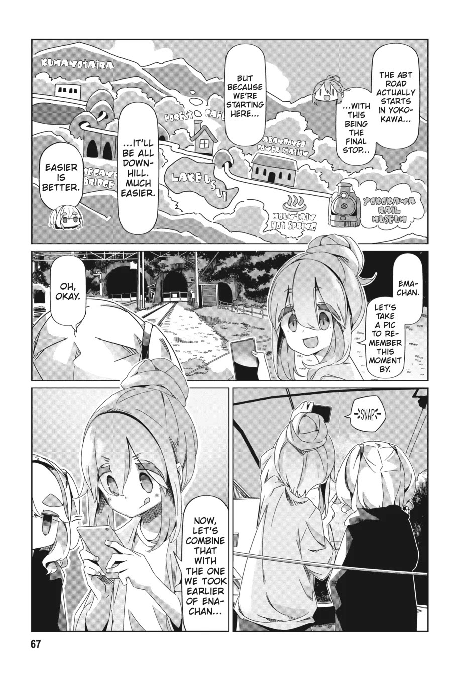 Yurucamp Chapter 90 page 13 - Chapter 90: Karuizawa for One Moment: the Next, Gunma