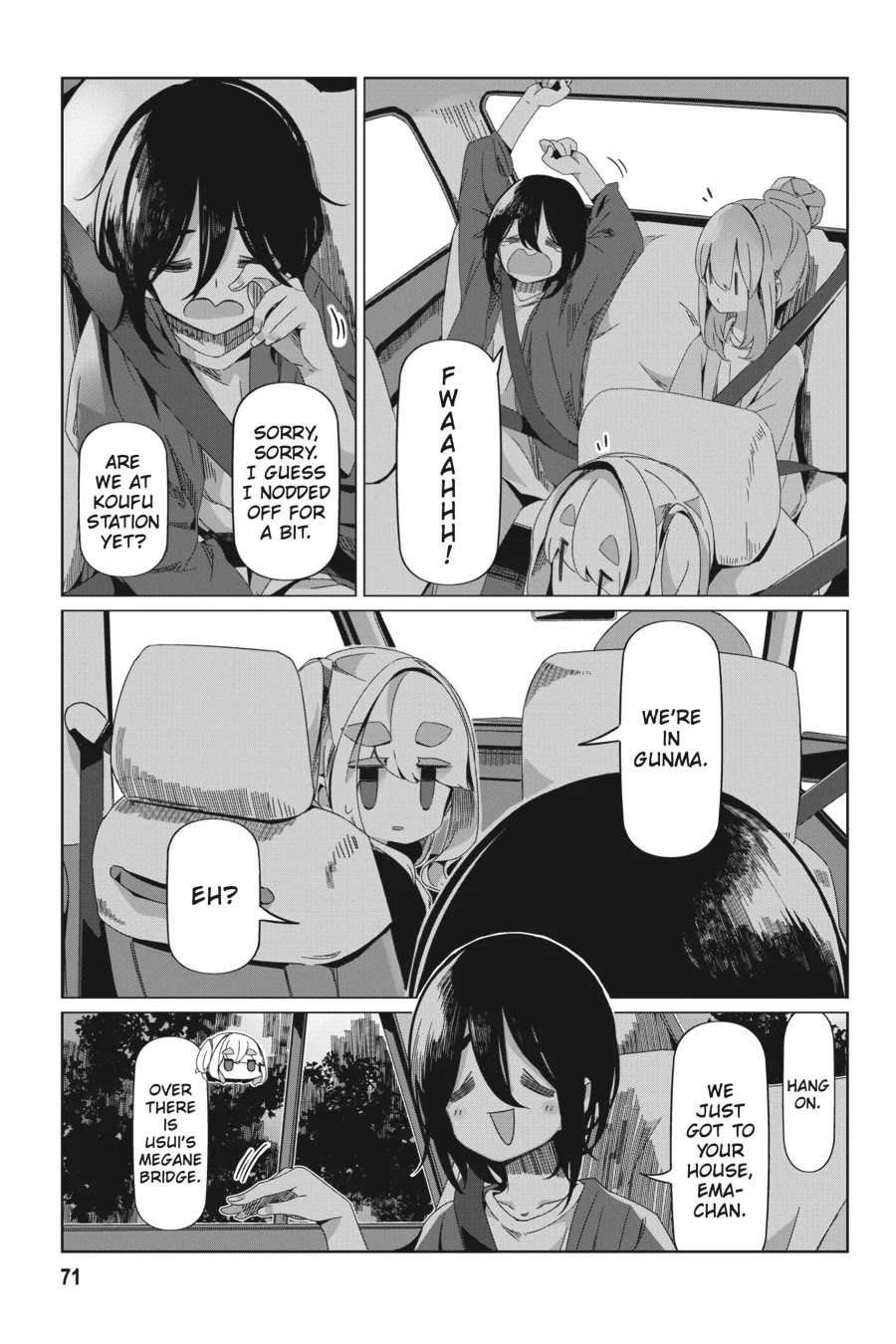 Yurucamp Chapter 90 page 17 - Chapter 90: Karuizawa for One Moment: the Next, Gunma