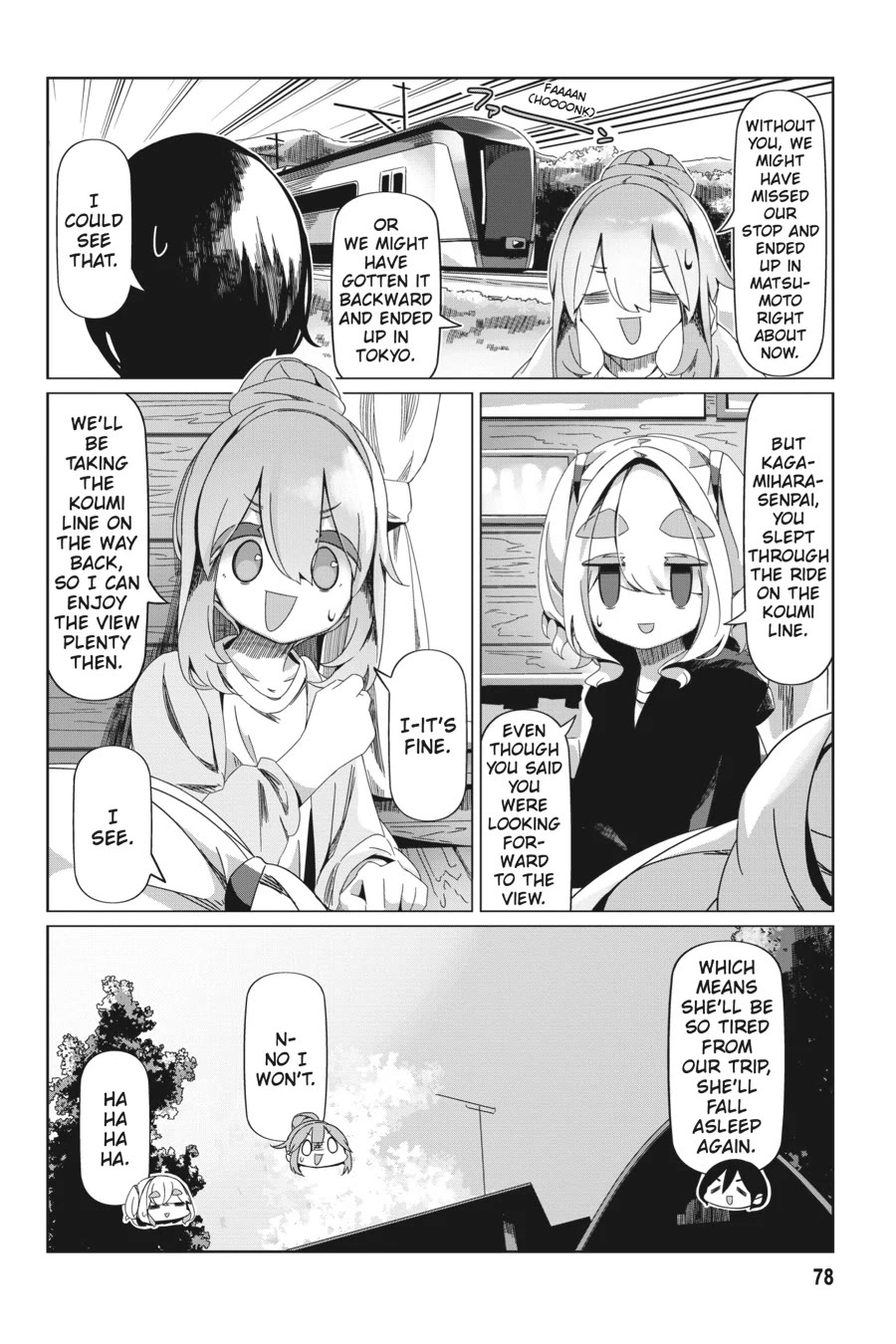 Yurucamp Chapter 90 page 24 - Chapter 90: Karuizawa for One Moment: the Next, Gunma