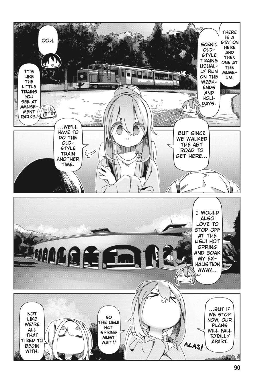 Yurucamp Chapter 91 page 10 - Chapter 91: The Abandoned Abt Rail Walking Trail