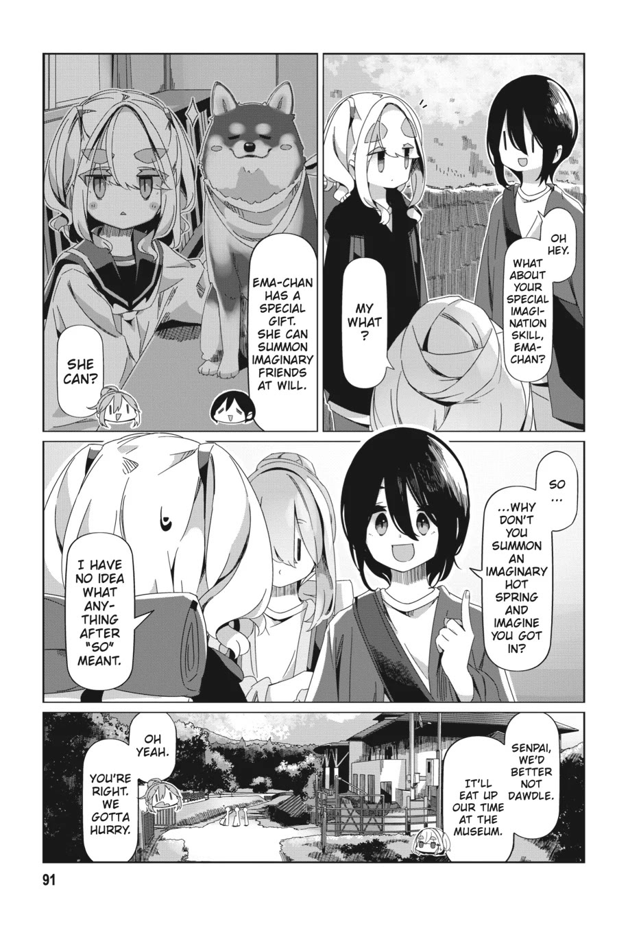 Yurucamp Chapter 91 page 11 - Chapter 91: The Abandoned Abt Rail Walking Trail