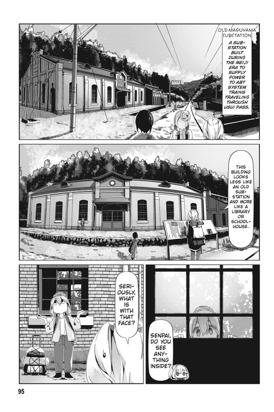 Yurucamp Chapter 91 page 15 - Chapter 91: The Abandoned Abt Rail Walking Trail