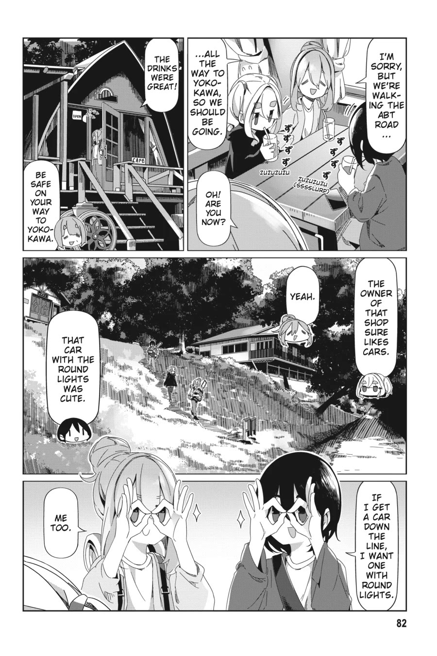 Yurucamp Chapter 91 page 2 - Chapter 91: The Abandoned Abt Rail Walking Trail