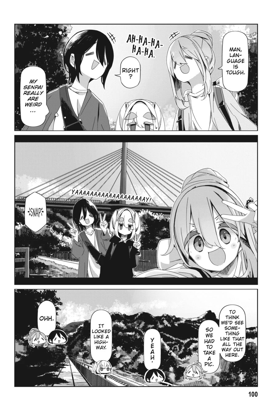 Yurucamp Chapter 91 page 20 - Chapter 91: The Abandoned Abt Rail Walking Trail