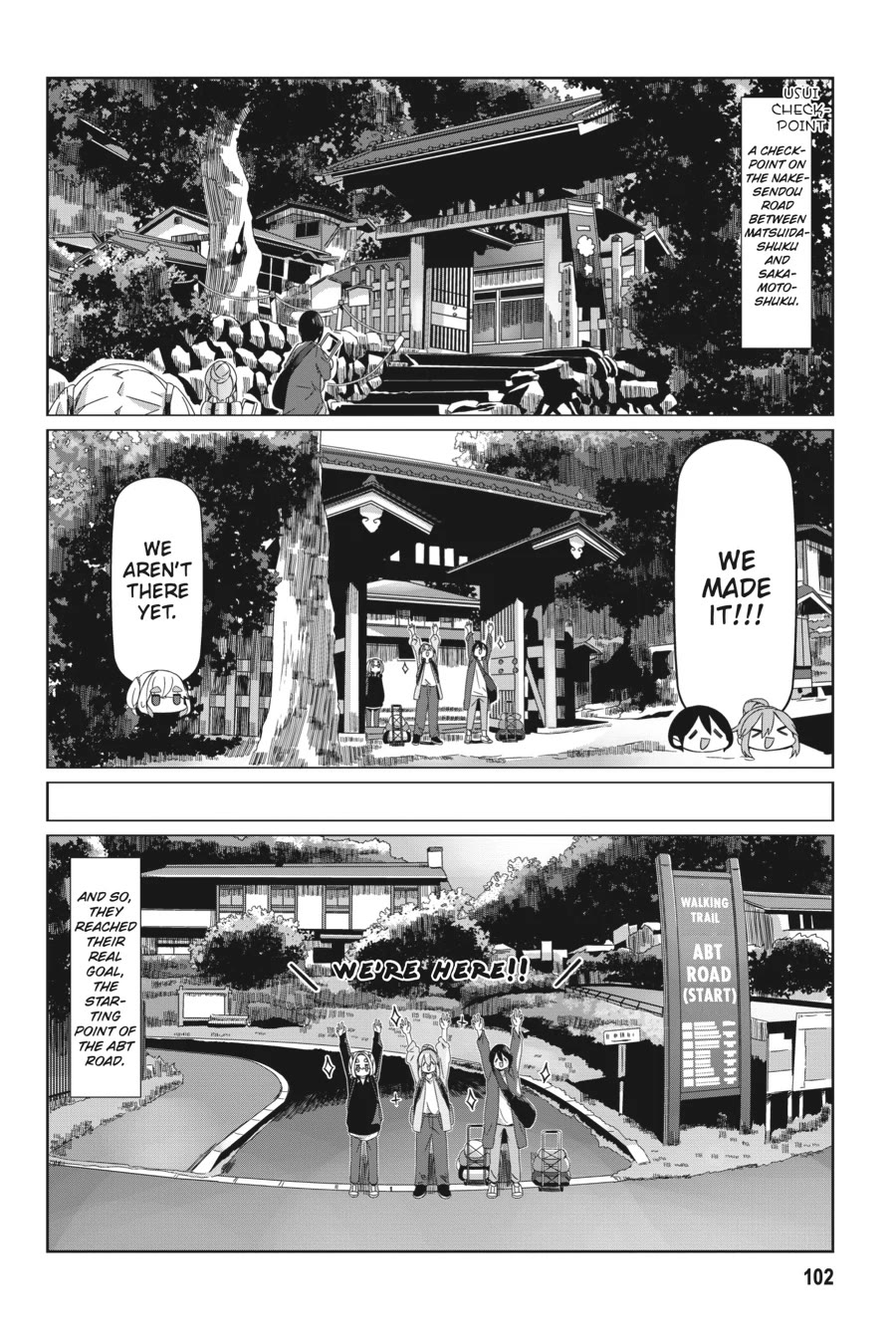 Yurucamp Chapter 91 page 22 - Chapter 91: The Abandoned Abt Rail Walking Trail
