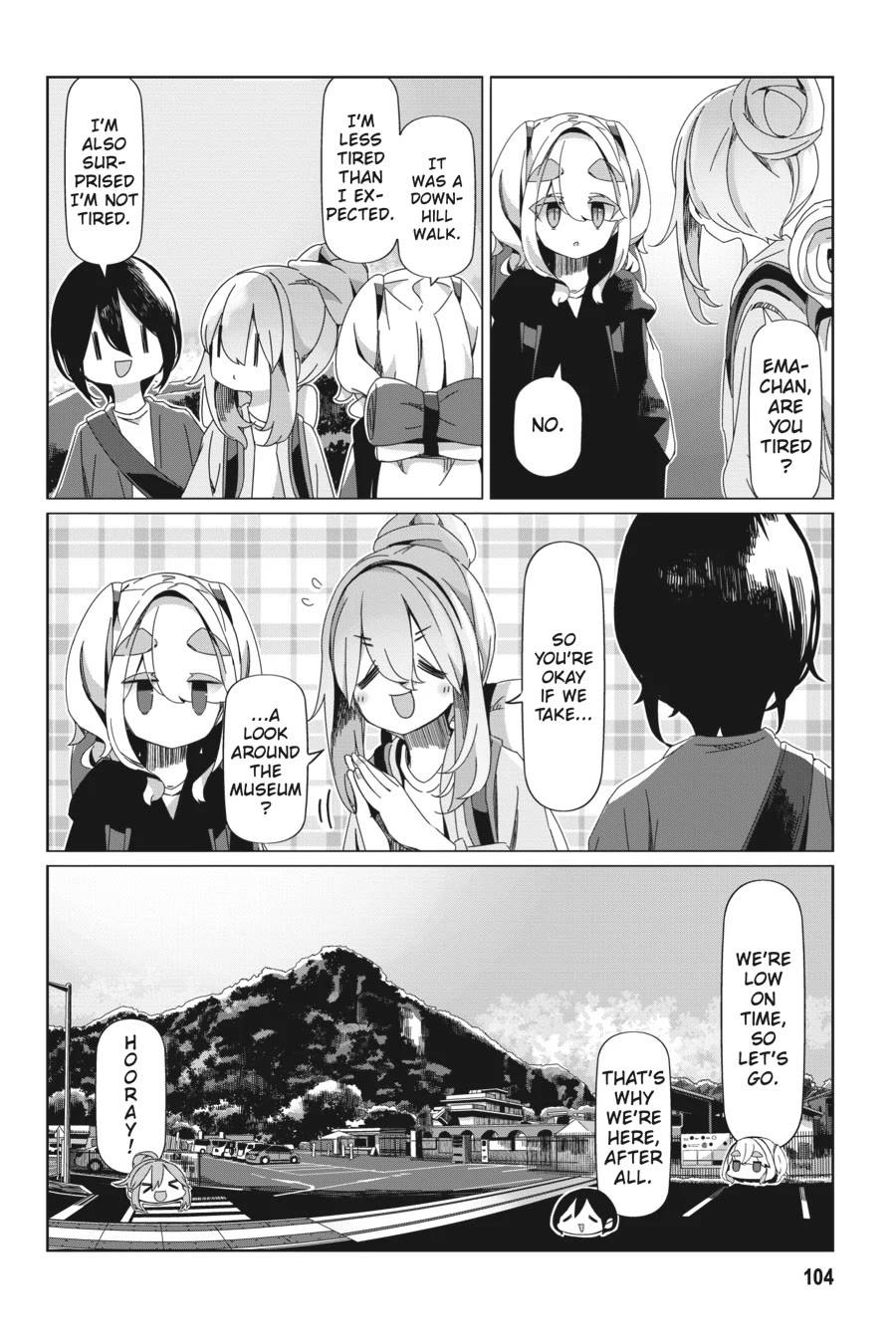 Yurucamp Chapter 91 page 24 - Chapter 91: The Abandoned Abt Rail Walking Trail