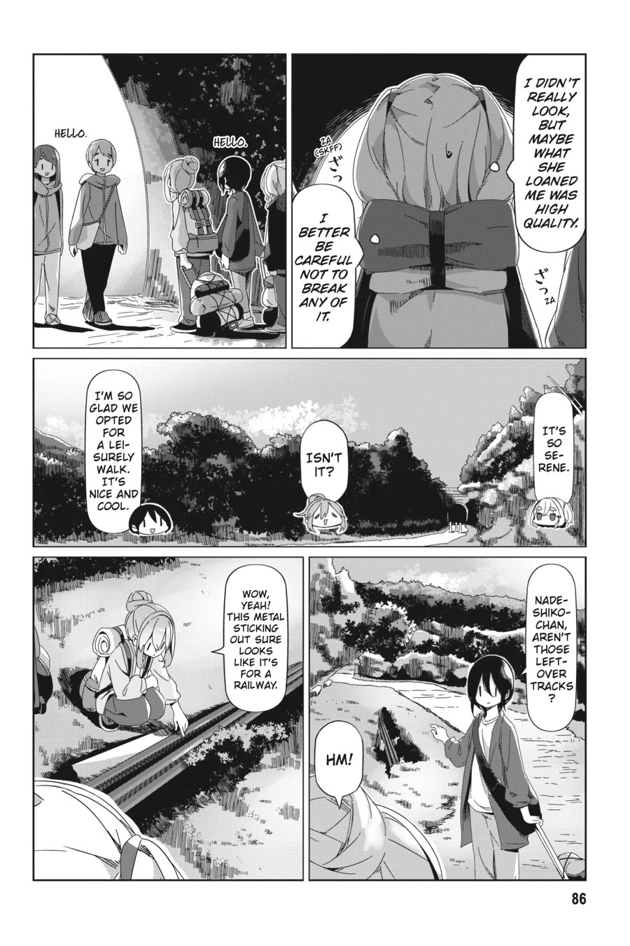 Yurucamp Chapter 91 page 6 - Chapter 91: The Abandoned Abt Rail Walking Trail