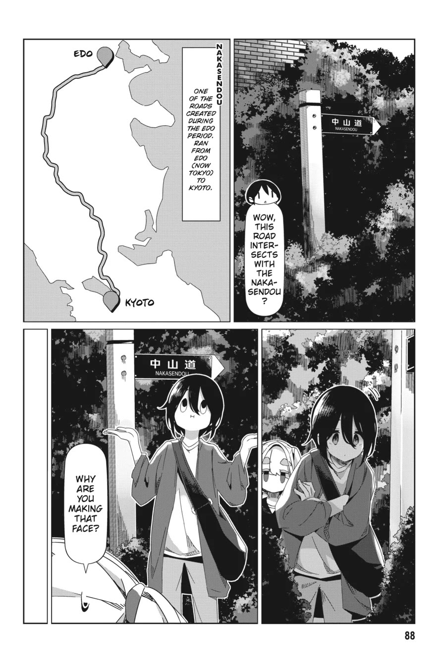 Yurucamp Chapter 91 page 8 - Chapter 91: The Abandoned Abt Rail Walking Trail