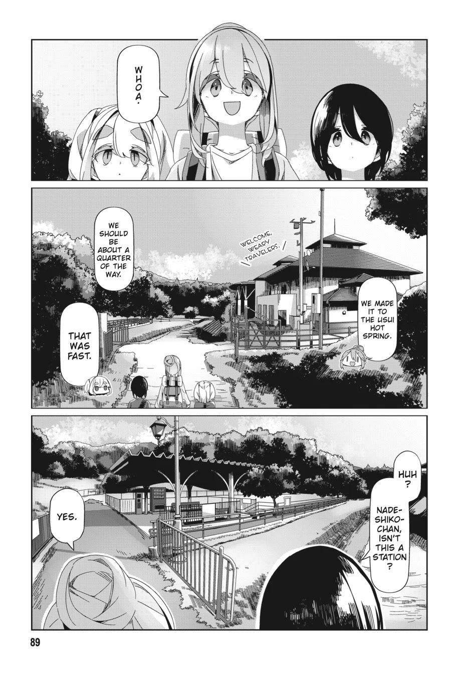 Yurucamp Chapter 91 page 9 - Chapter 91: The Abandoned Abt Rail Walking Trail