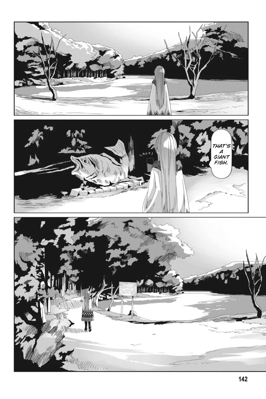 Yurucamp Chapter 92.5 page 10 - Chapter 92.5: Special Episode Rin and Nadeshiko's Lake Inaga Spring Camp