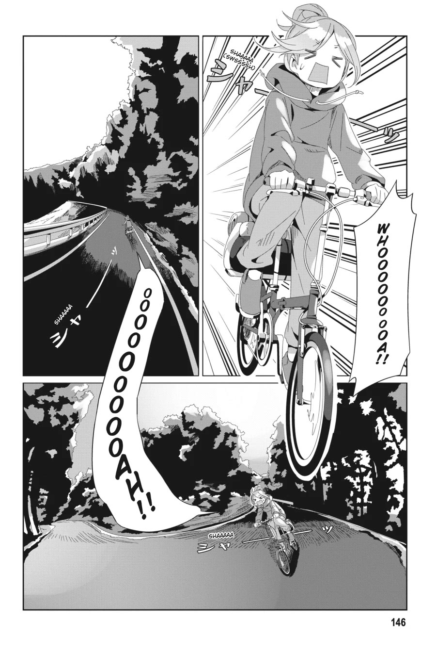 Yurucamp Chapter 92.5 page 14 - Chapter 92.5: Special Episode Rin and Nadeshiko's Lake Inaga Spring Camp
