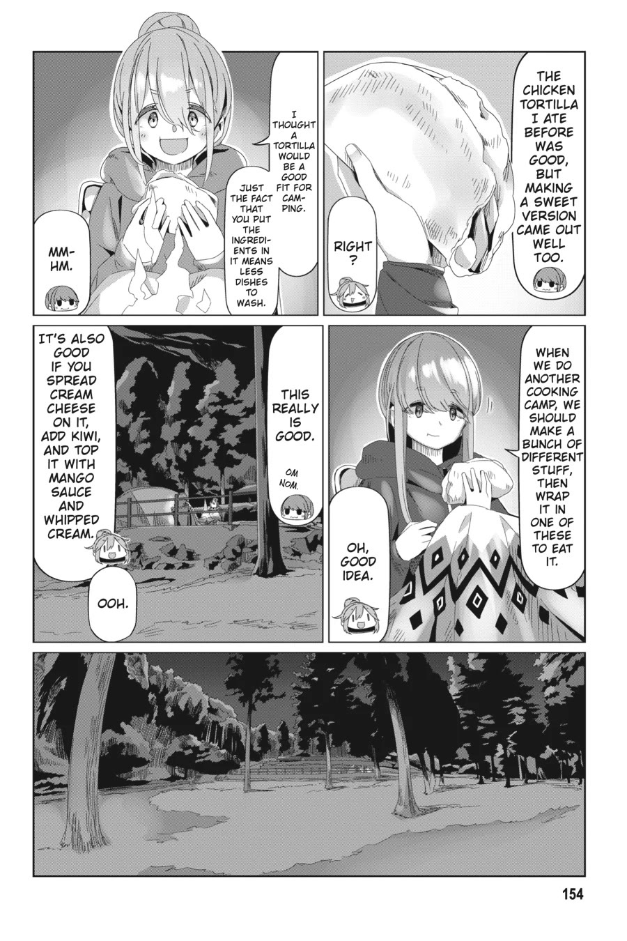 Yurucamp Chapter 92.5 page 21 - Chapter 92.5: Special Episode Rin and Nadeshiko's Lake Inaga Spring Camp