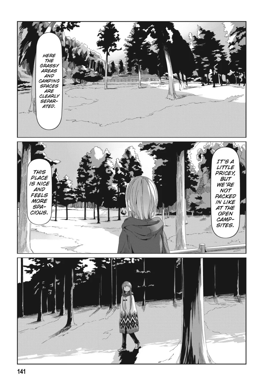 Yurucamp Chapter 92.5 page 9 - Chapter 92.5: Special Episode Rin and Nadeshiko's Lake Inaga Spring Camp