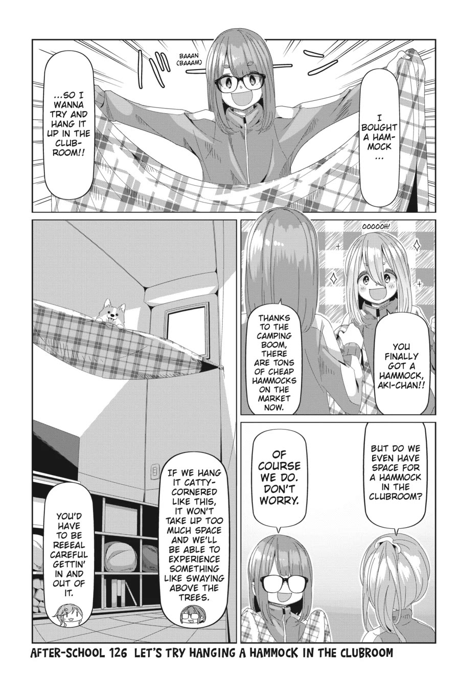 Yurucamp Chapter 92.6 page 1 - Chapter 92.6: Room Camp